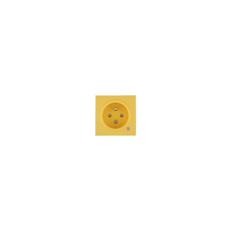OBZOR DSE 00-84009-000000 Kryt zásuvky s přepěťovou ochranou, slunečnicově žlutá