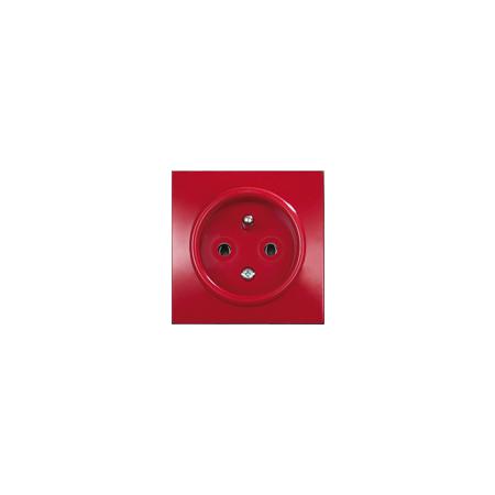 OBZOR DSE 00-84017-000000 Kryt zásuvky s přepěťovou ochranou, červená medical