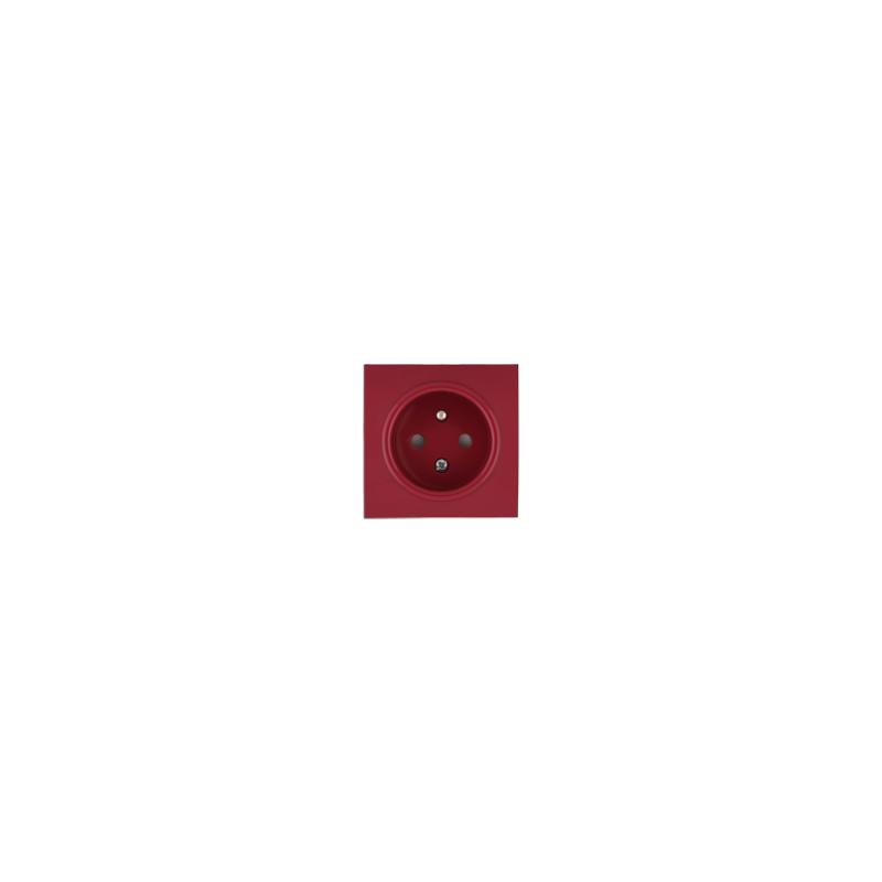 OBZOR DSE 00-89011-000000 Kryt zásuvky, rubínově červená