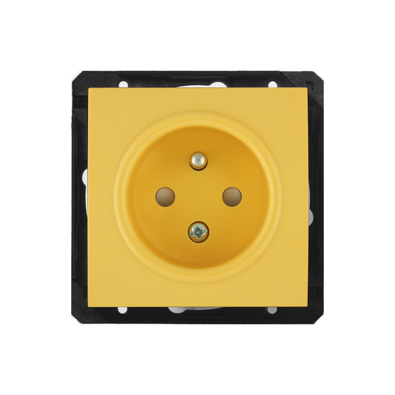 OBZOR DSE 80-89009-000000 Zásuvka s přepěťovou ochranou, slunečnicově žlutá