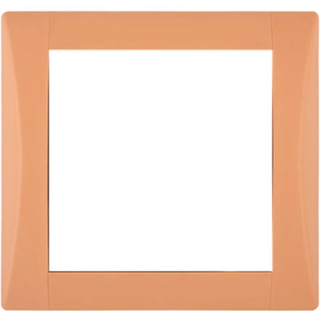 OBZOR DSE 00-00000-110606 Rámeček jednonásobný, broskvově oranžový