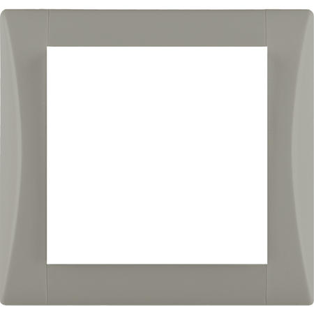 OBZOR DSE 00-00000-111919 Rámeček jednonásobný, ocelově šedý