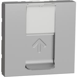 Schneider Electric NU344930 Unica - Zásuvka datová 1xRJ45 Kat.6A FTP, 2M, Aluminium