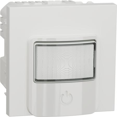 Schneider Electric NU352518 Unica - Detektor pohybu se spínačem 2200W, Bílý