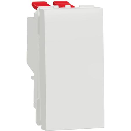 Schneider Electric NU310518 Unica - Přepínač křížový řazení 7, 1M, Bílý