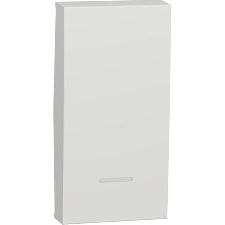 Schneider Electric NU910018N Unica - Náhradní klapka pro kontrolku 1M, Bílá