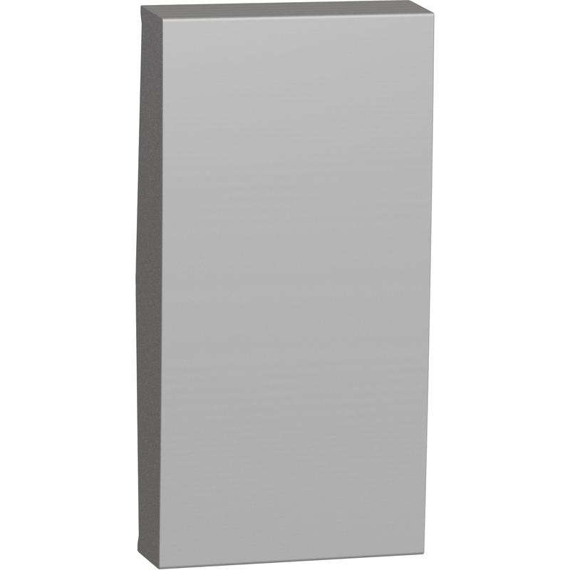 Schneider Electric NU910030 Unica - Náhradní klapka 1M, Aluminium