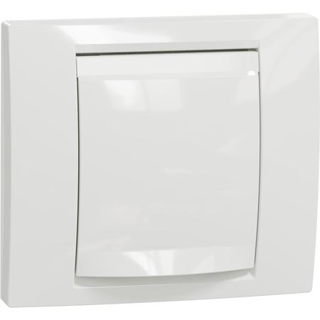 Schneider Electric NU044218 Unica - Krycí rámeček IP44 univerzální, Bílý