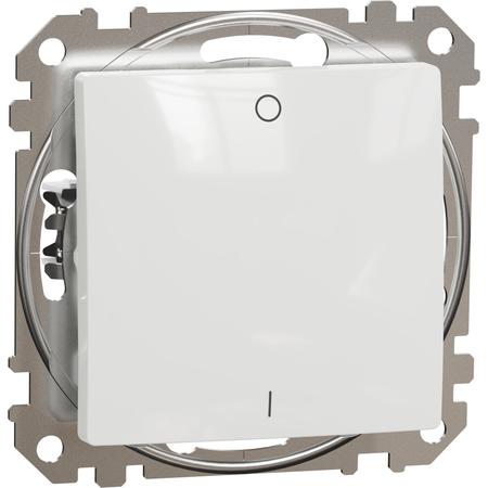 Schneider Electric SDD111102 Sedna D/E - Spínač dvoupólový řazení 2, Bílá