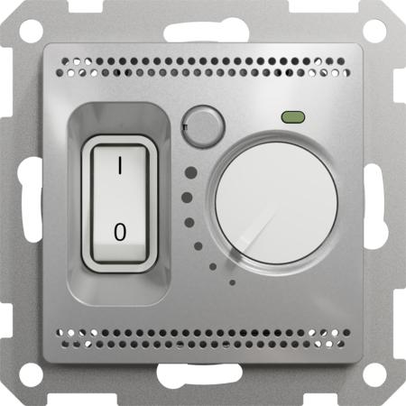 Schneider Electric SDD113507 Sedna D/E - Podlahový termostat 16A, Aluminium