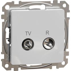 Schneider Electric SDD113474R Sedna D/E - TV R zásuvka průběžná 7dB, Aluminium