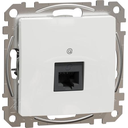 Schneider Electric SDD111461 Sedna D/E - Datová zásuvka 1xRJ45 kat. 6 UTP, Bílá