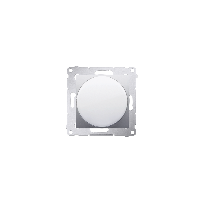 Simon DSS3.01/43 LED signalizátor - zelené světlo stříbrná