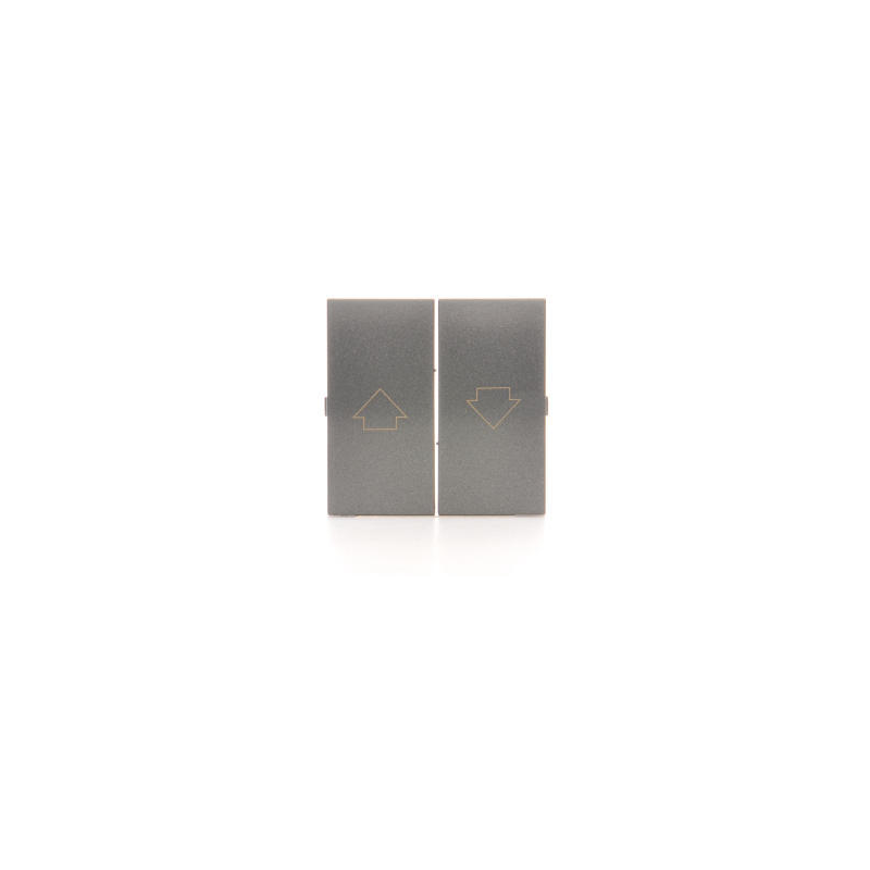 Simon DKZP1/48 Kryt pro tlačítko žaluziové SZP1M antracit, metalizovaná