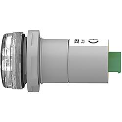 Schneider Electric XB5EV57L4 Signálka pro sledování 3 fází, integrovaná LED - bílá, bílá, bílá, 400 V AC